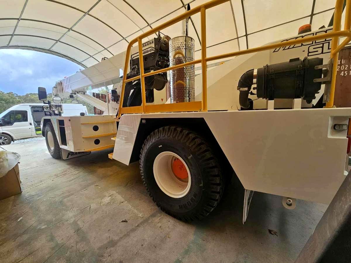 Franna MAC-25 crane finished